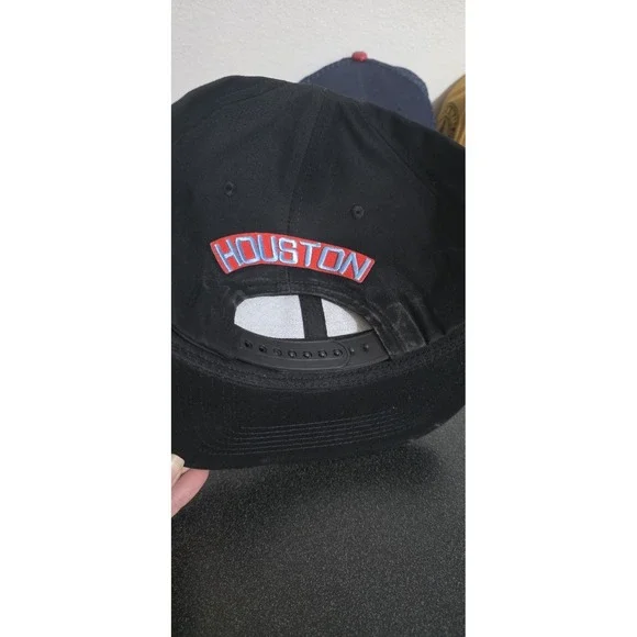 3pc New Era Hat Cap Houston Oilers Texans Sz 6 7/8 Fitted NFL Football Texas EUC - Picture 5 of 9